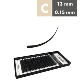 Kalentin Extensiones De Pestañas Clásicas Curva C 0,15 13mm